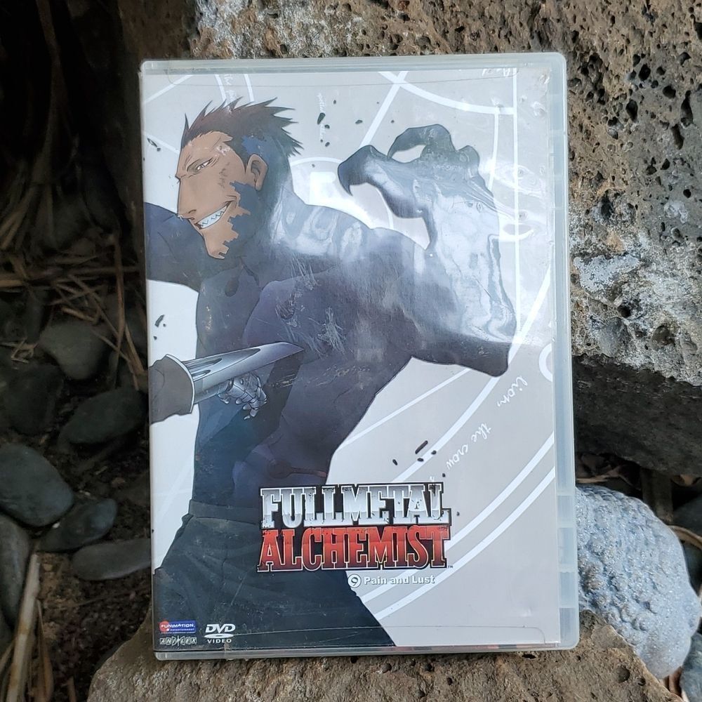 Fullmetal Alchemist Manga 2004 Vol. 9 Pain and Lust DVD Booklet